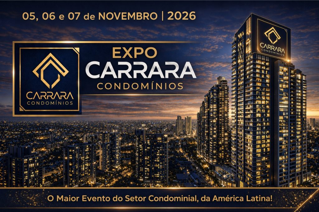 Expo Carrara Condomínios: De 05 a 07 de Novembro.
